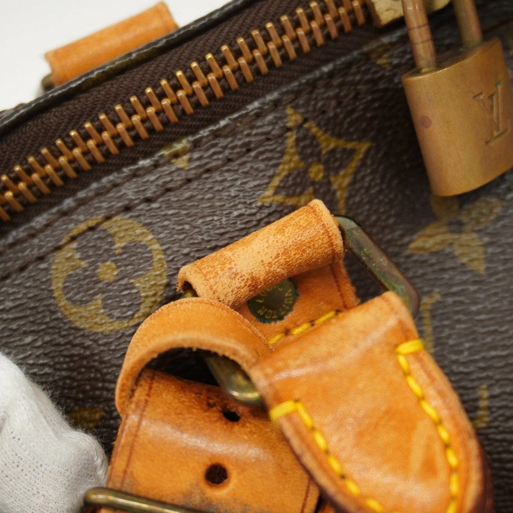 LOUIS VUITTON Brown Monogram Boston Bag - Picture 13 of 15